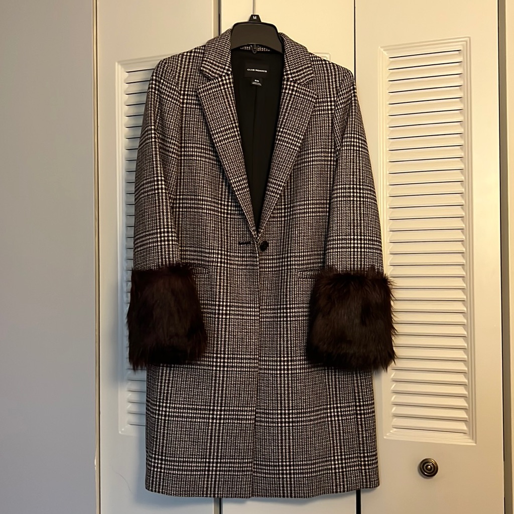 100 Brand New Wool Coat From Club Monaco